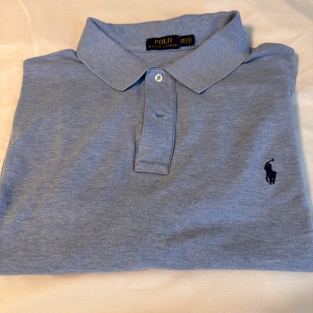 Big & Tall Ralph Lauren Blue Polo shirt size 3xb